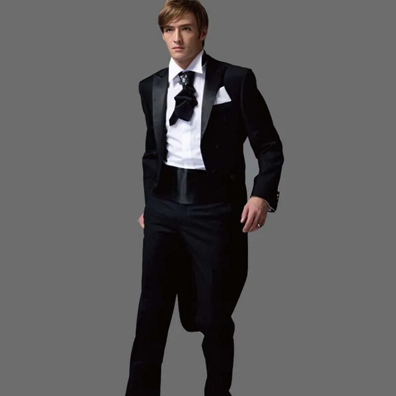 13 Двубортный светло-голубой Slim Fit смокинг для шафера, жениха с заостренными лацканами Для мужчин костюмы Best человек 2 шт. костюм для свадьбы(куртка+ штаны - Цвет: 13