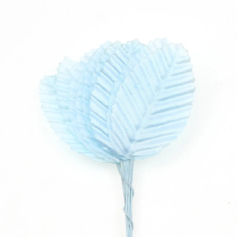 Шелковые нейлоновые листья в форме листьев искусственный цветок для