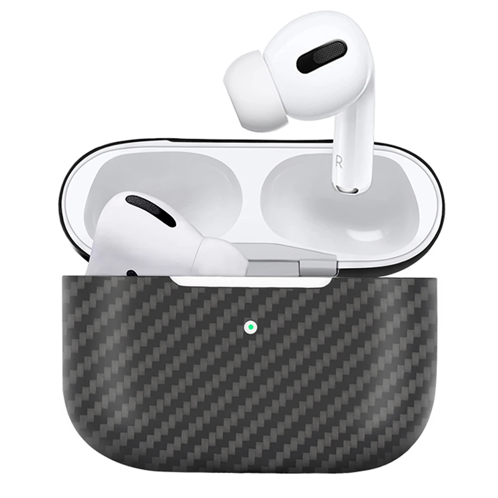 Чехол MONOCARBON из натурального углеродного волокна для AirPods Pro 3 чехол беспроводной