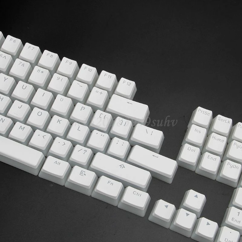 

104 key Caps PBT Double Skin Milk Shot Backlit Keycap For OEM Cherry MX