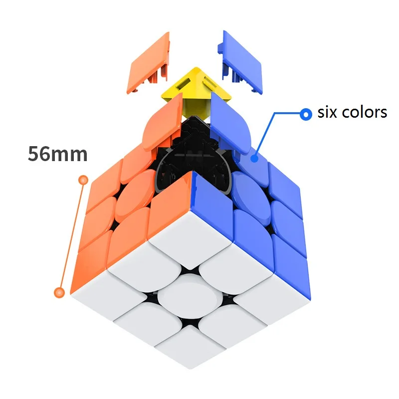 Лидер продаж оригинальный Gan356 R обновленный RS 3x3x3 куб Gans 356R магический