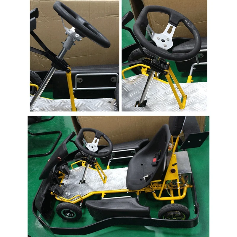 

Classic Steering Wheel for 150-250Cc Beach Kart Go Kart Buggy Quad Foam Steering Wheel Accessories