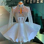Коктейльные Вечерние платья с бисером от Couture Dubai, блестящее официальное платье для выпускного вечера, платья для вечеринки, вечерние платья, платье знаменитости, 2022