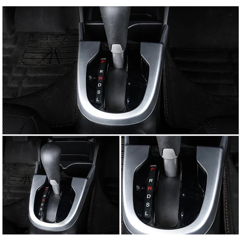 For Honda FIT JAZZ 2014 2015 Chrome Silver Gear Box Panel Decoration Trim | Автомобили и мотоциклы