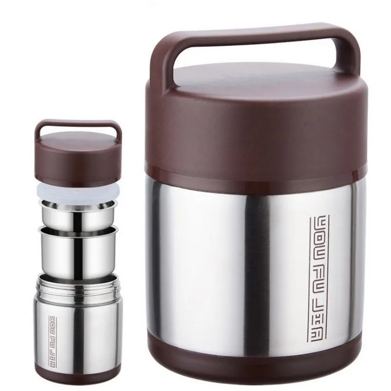 Высококачественный 1.6L контейнер для обеда еды из нержавеющей стали Ланч бокс с