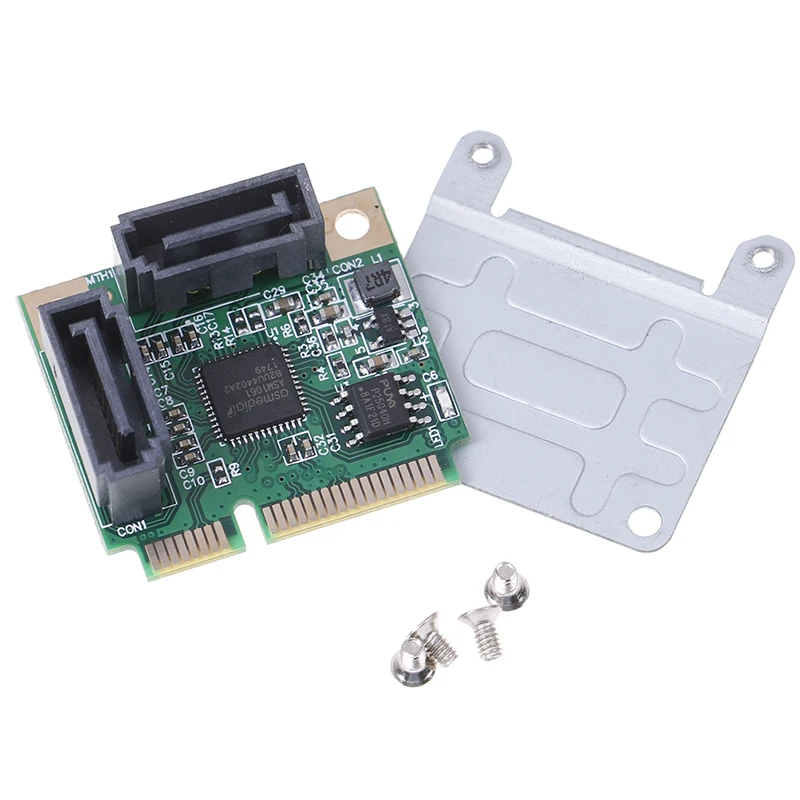 Мини PCI E express для SATA 3 0 конвертер жесткий приводной удлинитель карты 2 порта|Платы