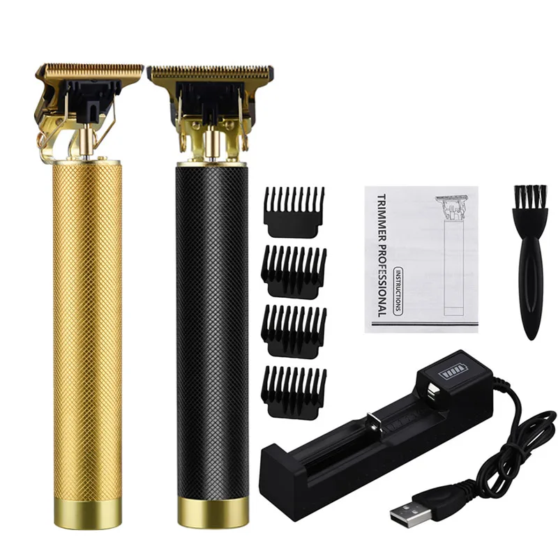 

T9 Baldhead Hair Clipper r Rechargeable Trimmer T-Outliner Barber Beard Trimmer Machine Haircut Men Cutter Cutting Machine