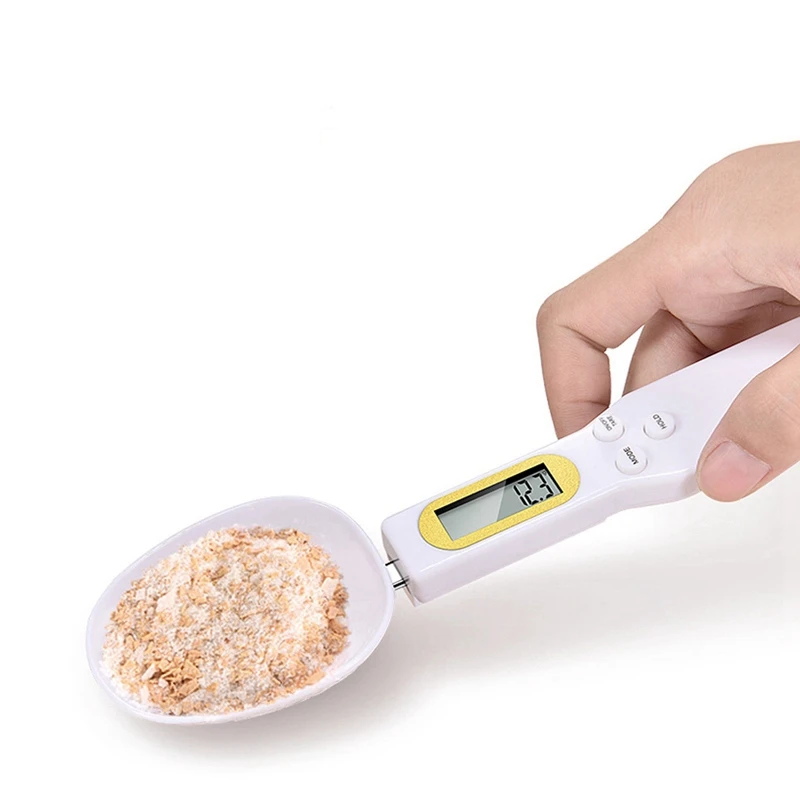 

Removable Mini Kitchen Scales Electronic Digital Spoon with Scale 500g/0.1g LCD Display Digital Kitchen Measuring Spoon