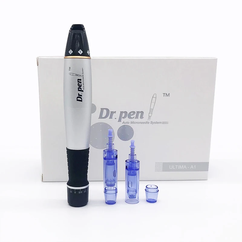 Штифта, 50 шт в наборе, 5D/3D/круглый Nano Pin Dr. Ручка A1 одноразовые картридж иглы татуировки Советы для Ultima A1 Дерма ручка Reaplacement