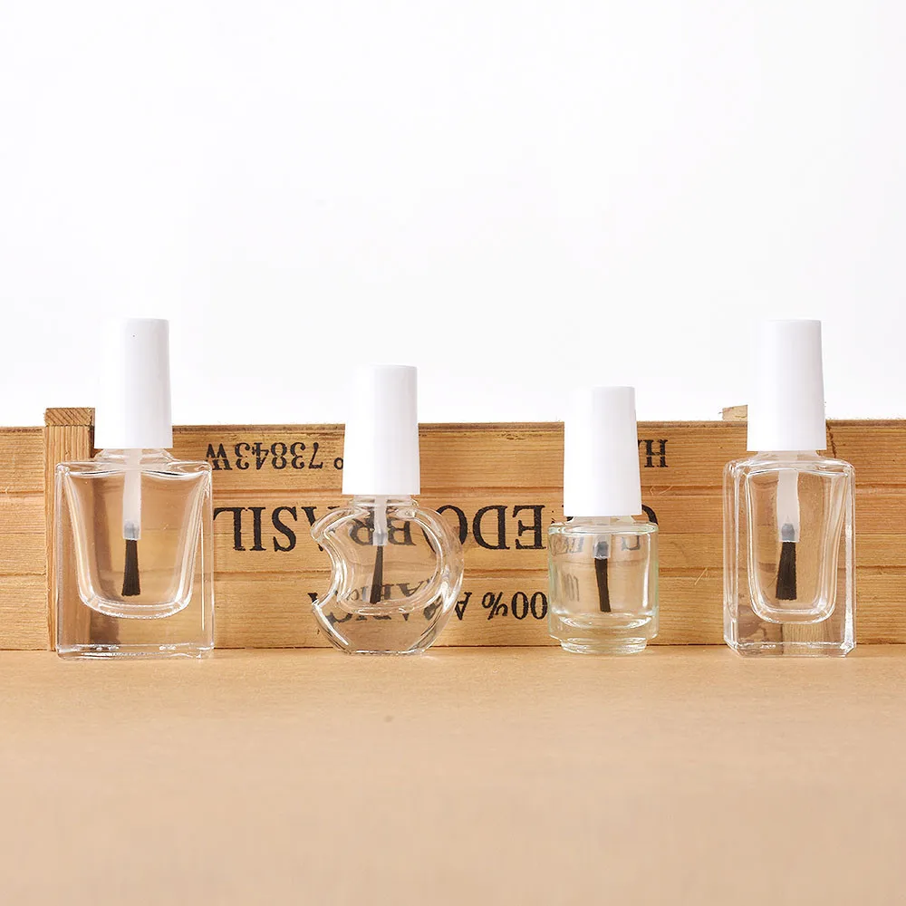 20 шт 3 мл 4 5 мини милый прозрачный стеклянный пустой полированный флакон для