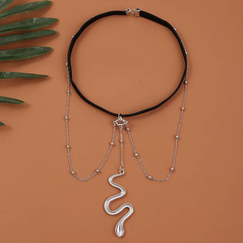 Эротическое нижнее белье Boho металлические Большие Подвески змея цепочка для ног