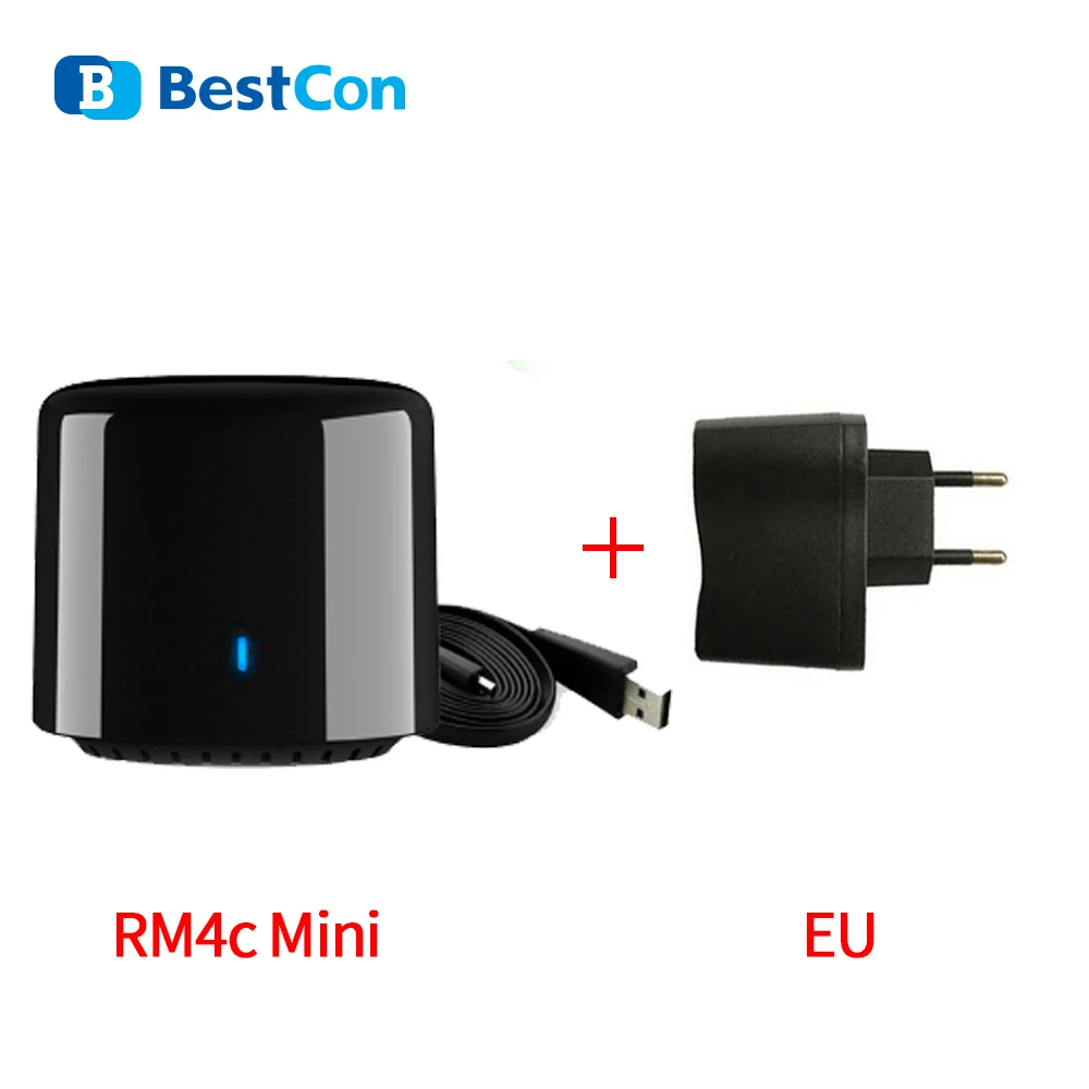 Универсальный мини пульт дистанционного управления Broadlink RM4C WiFi IR EU/US/AU/UK Bestcon Smart