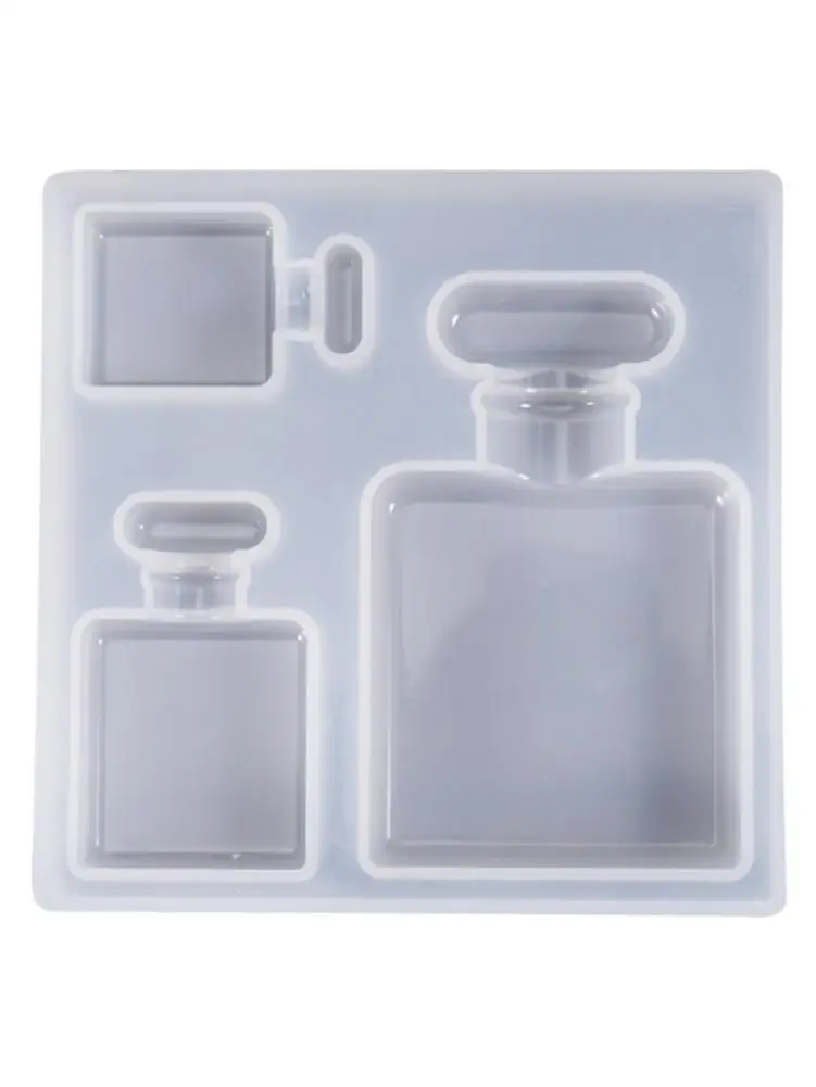 

Cake Tools Perfume Bottle Silicone Mold Decoration Pendant Mold Crystal Epoxy Mold Perfume Bottle Mould Cake Decoration Tool