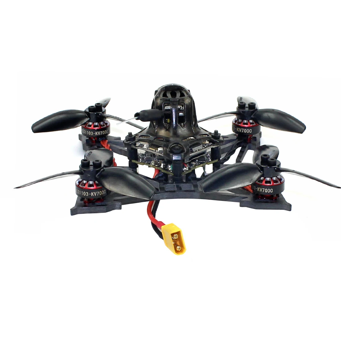 Happymodel Larva X 2-3S 2,5 дюймов бесщеточный FPV гоночный Дрон 100 мм Crazybee F4 PRO V3.0 AIO система управления полётом камеры 25 мВт~ 200 мВт VTX