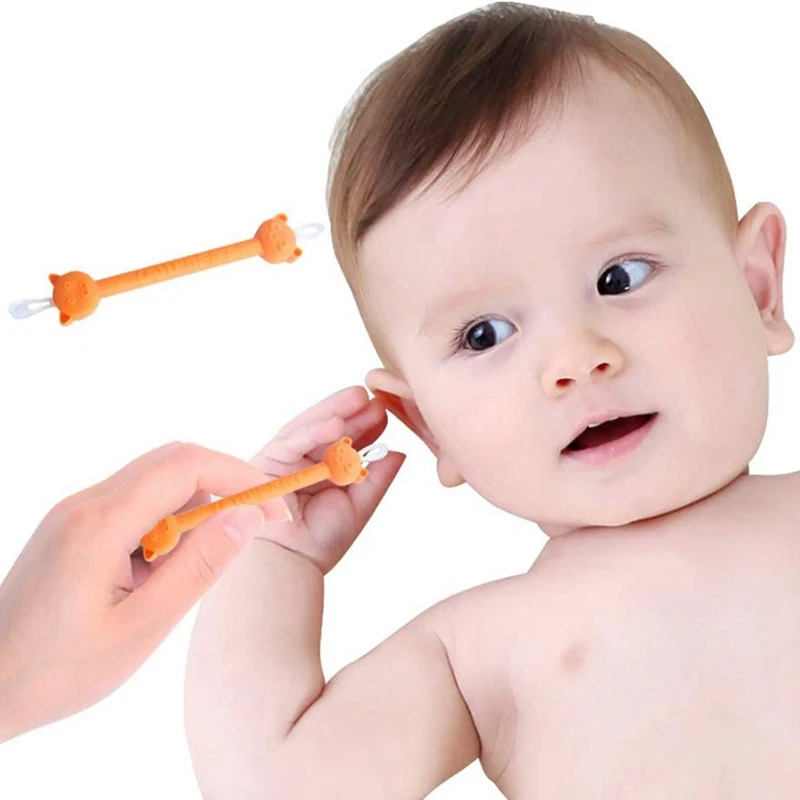 Светящаяся детская ложка для ушей светильник чистка детей с изображением