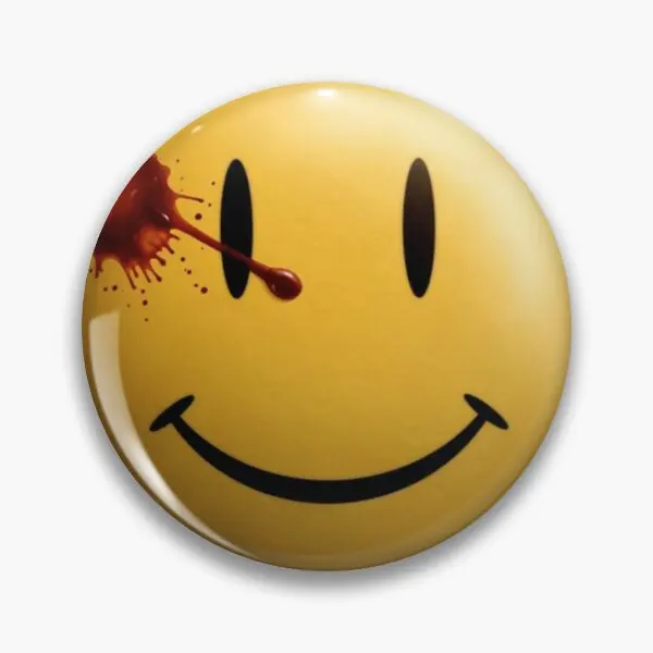 

Watchmen Smiley Customizable Soft Button Pin Fashion Cartoon Funny Lapel Pin Women Brooch Metal Gift Jewelry Clothes Collar