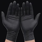 Одноразовые перчатки для фруктов 100 шт. 60 шт. нитриловые перчатки L 40 шт. 20 шт. для кухни без порошка латексные перчатки для мытья лабораторий