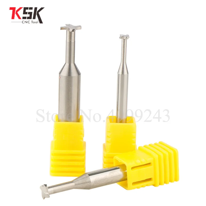 

1PCS T type Groove cutter HRC55 Solid carbide T type cutter Milling Knife T Slot groove Milling Cutters for CNC Machine