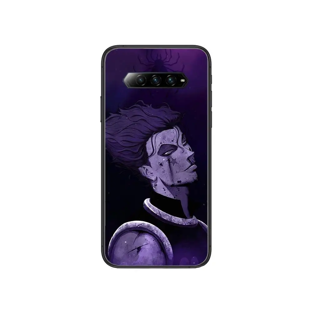 

Hisoka Hunter Anime Anime Phone Case For xiaomi Black Shark 2 3 3s 4 Pro Helo Black Cover Silicone Back Prett