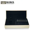 RLLEN оригинальная простая Высококачественная подарочная шкатулка для ювелирных изделий женское украшение ожерелье браслет серьги кожаная защитная шкатулка для хранения