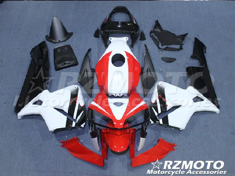 

Новый обтекатель для мотоцикла ABS Подходит для Honda CBR600RR F5 2005-2006 литьевая пресс-форма для кузова красного белого черного цвета No.2997