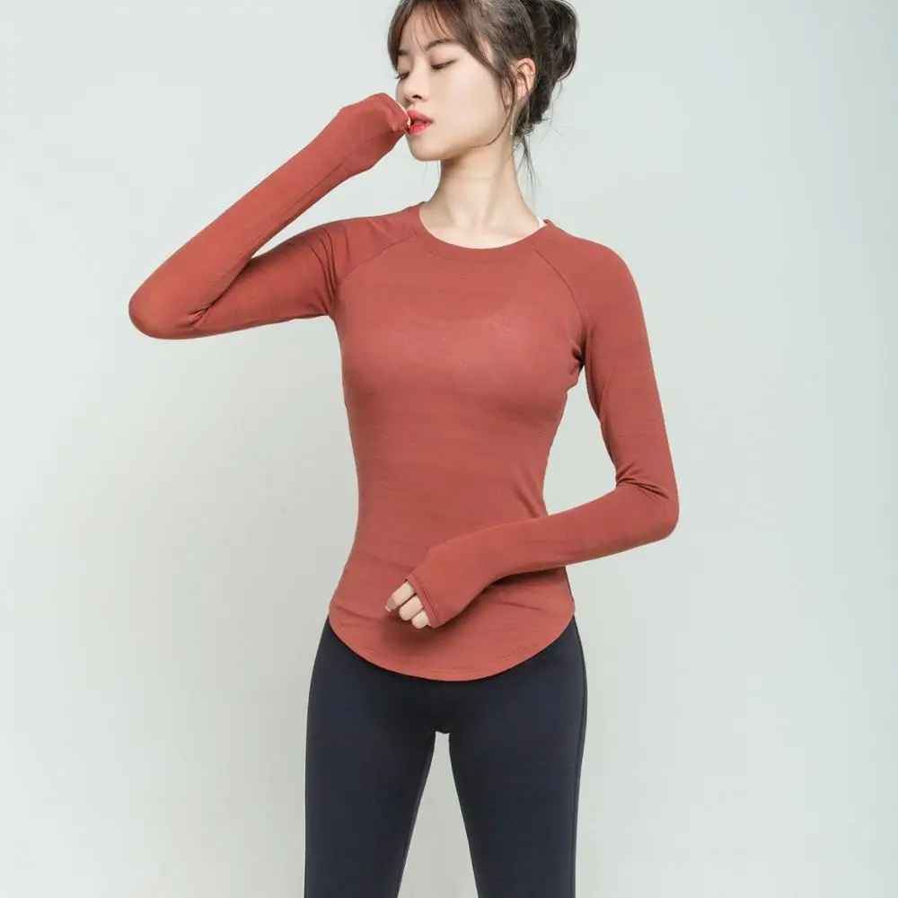 Женские рубашки для йоги укороченные топы тренажерного зала спортивная одежда