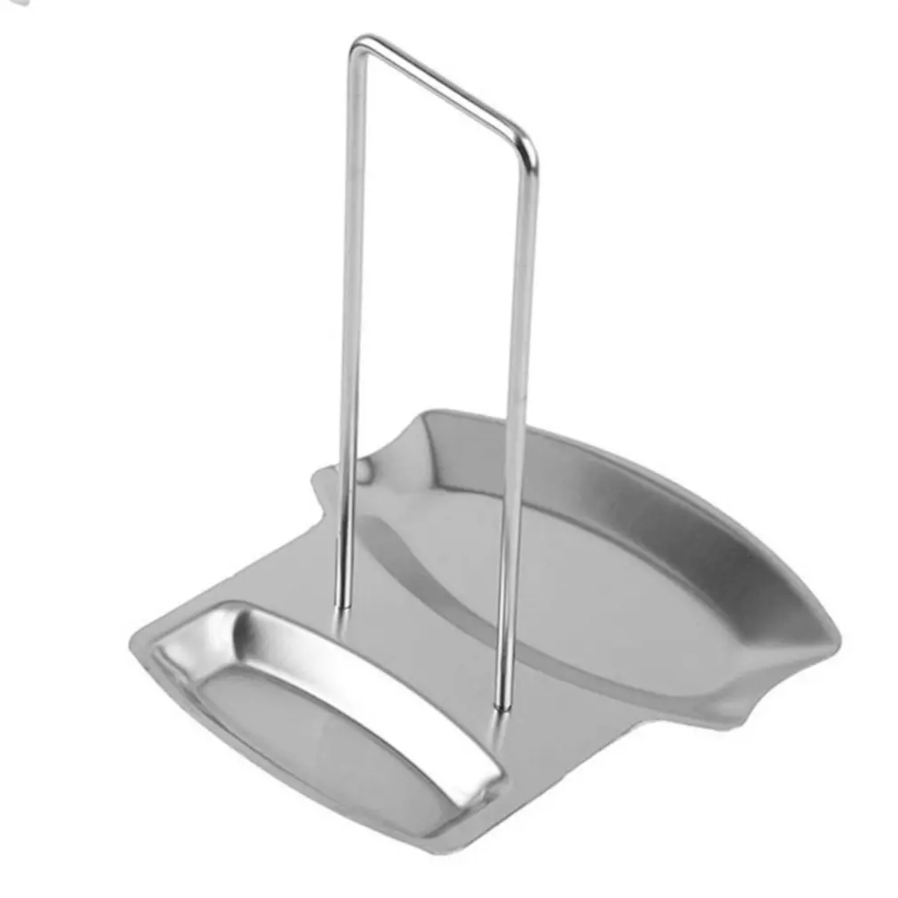 

Pot Cover Frame Stainless Steel Pot Cover Frame Practical Kitchen Aids Hole Free Sitting Type Removable To Save Space