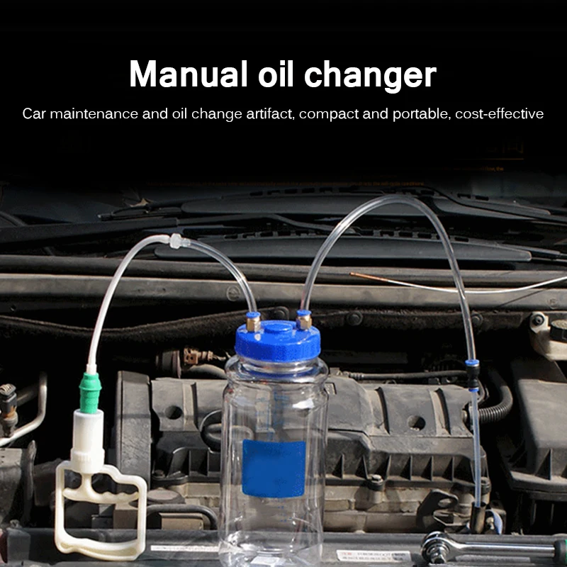 

Универсальный насос для замены масла на 2 л, вакуумный насос для автомобилей, ручной всасывающий масляный насос, артефакт, вакуумный насос