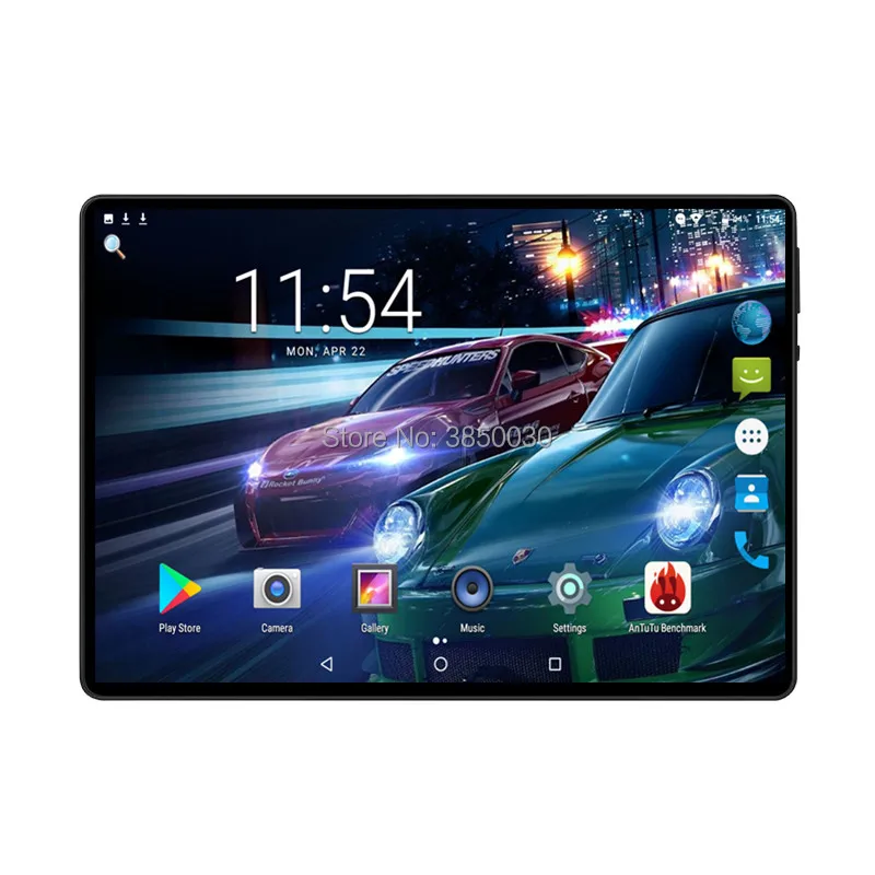 10 1 inch Tablet PC 4 ядра планшет 3G телефонный звонок Оперативная память 2 ГБ + 64