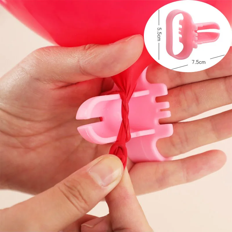 

1pcs Birthday Party Decorations Kids Balloons Tying Balloon Tie Knoting Tool Ballon Knot Seal Baloon Accessories Supplies