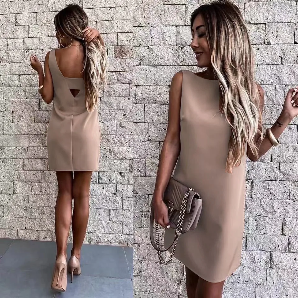 

Trafic Woman Fashion Dress OL Office Lady Chic Mini Skirt Urbano Business Plus Size Outfit Summer