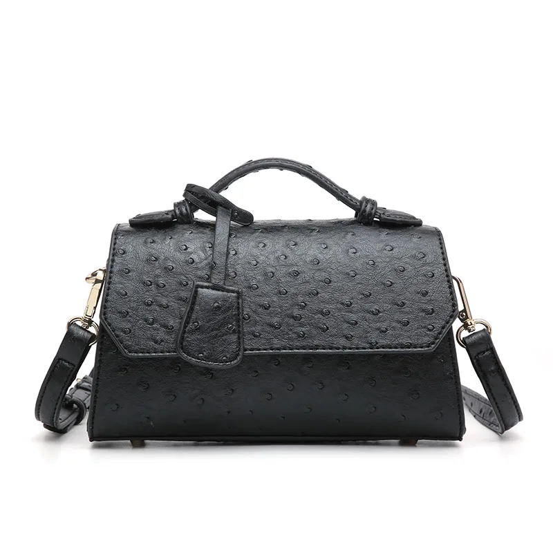 Индивидуальная Страусиная кожаная сумка новый стиль на плечо школьные сумки для