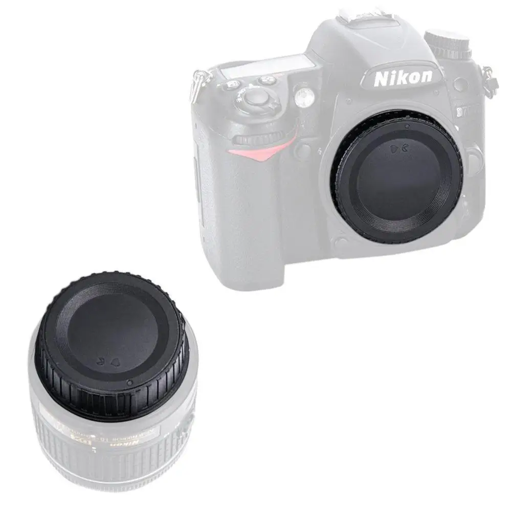 

SLR Camera Body Cap Lens Rear Cap Is Suitable For Nikon DX Lens Nikon FX Lens Nikon F Mount Lens New Rear Lens Cap
