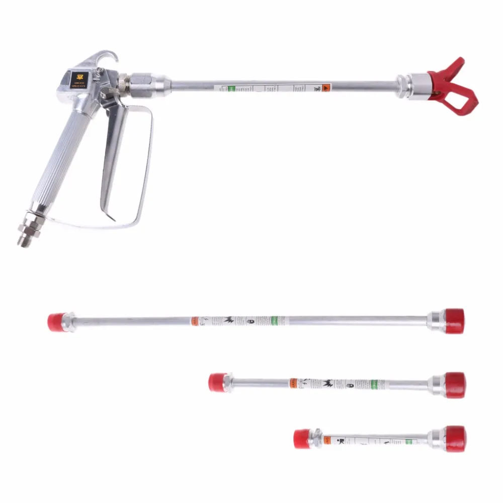 

20/30/30cm Airless Paint Sprayer Spray Gun Tip Extension Pole Rod For Graco Titan Wagner