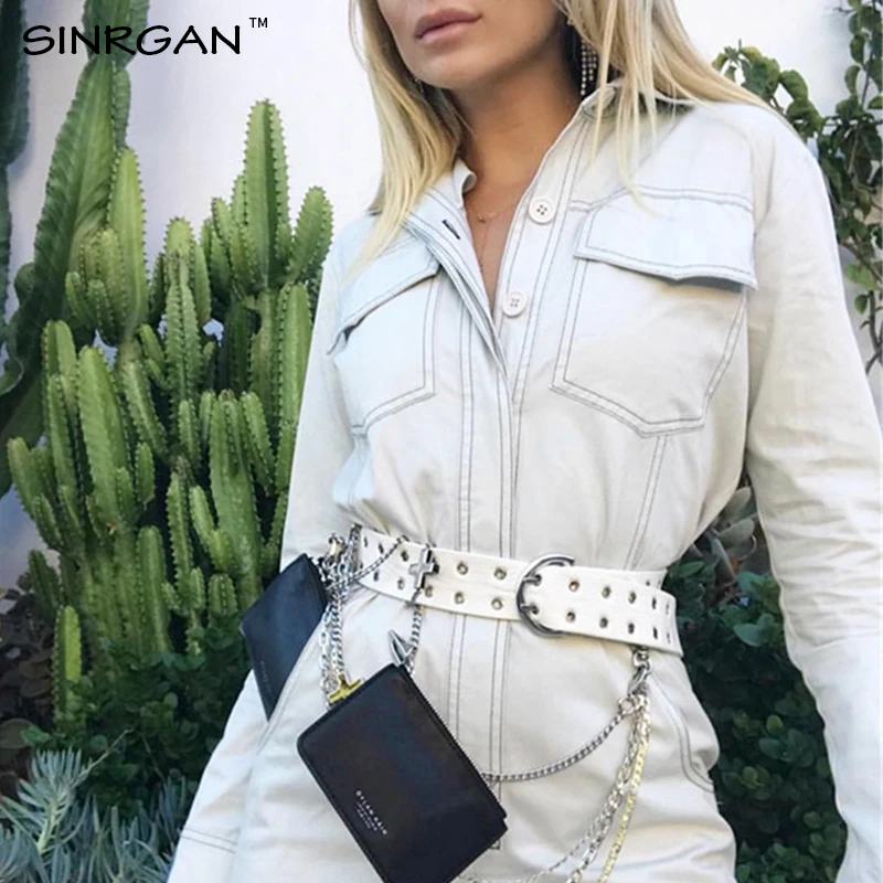 SINRGAN повседневные штаны INS новая Талия Камуфляж Рабочие комбинезон отложной