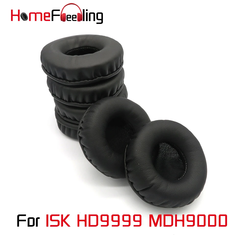 

Homefeeling Ear Pads For ISK MDH9000 HD9999 Earpads Round Universal Leahter Repalcement Parts Ear Cushions