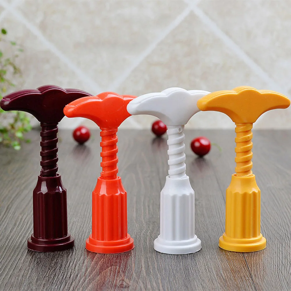 

1PC Wine Bottle Opener Corkscrew Cap Cork Stopper Opener Tool Used in Kitchen Chateau Restaurant Bars for Wine Enthusiast
