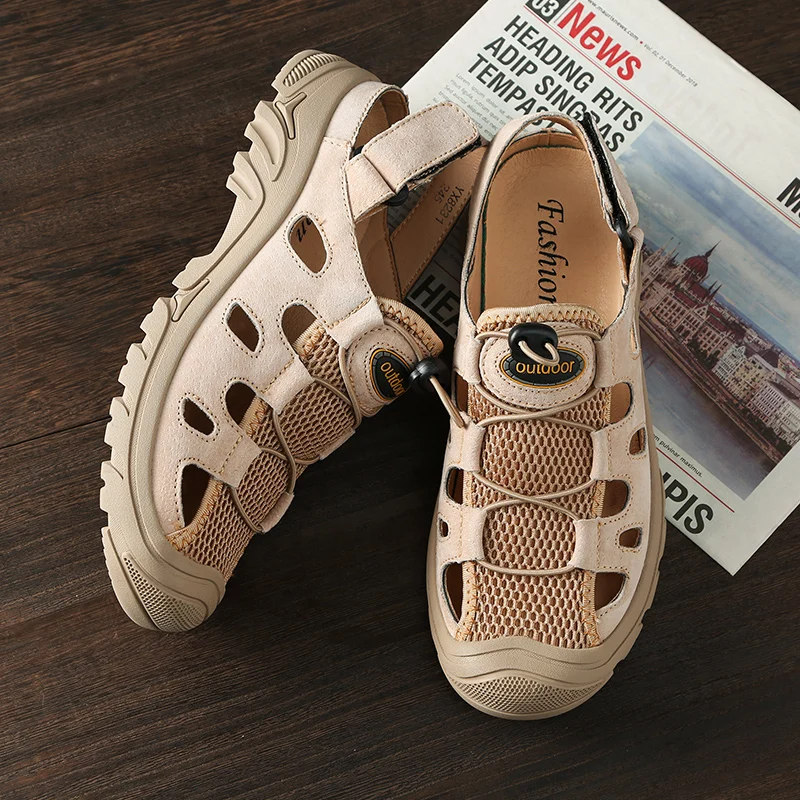 

Sandalia Masculina De Praia Luxury Sandals Men Beach Shoes Mens Walking Gladiator Lightweight Sandal Roman Sport Outdoor