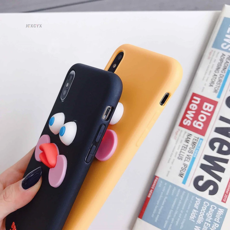 Роскошный милый силиконовый чехол dudu duck в Корейском стиле для телефонов iphone X XR XS