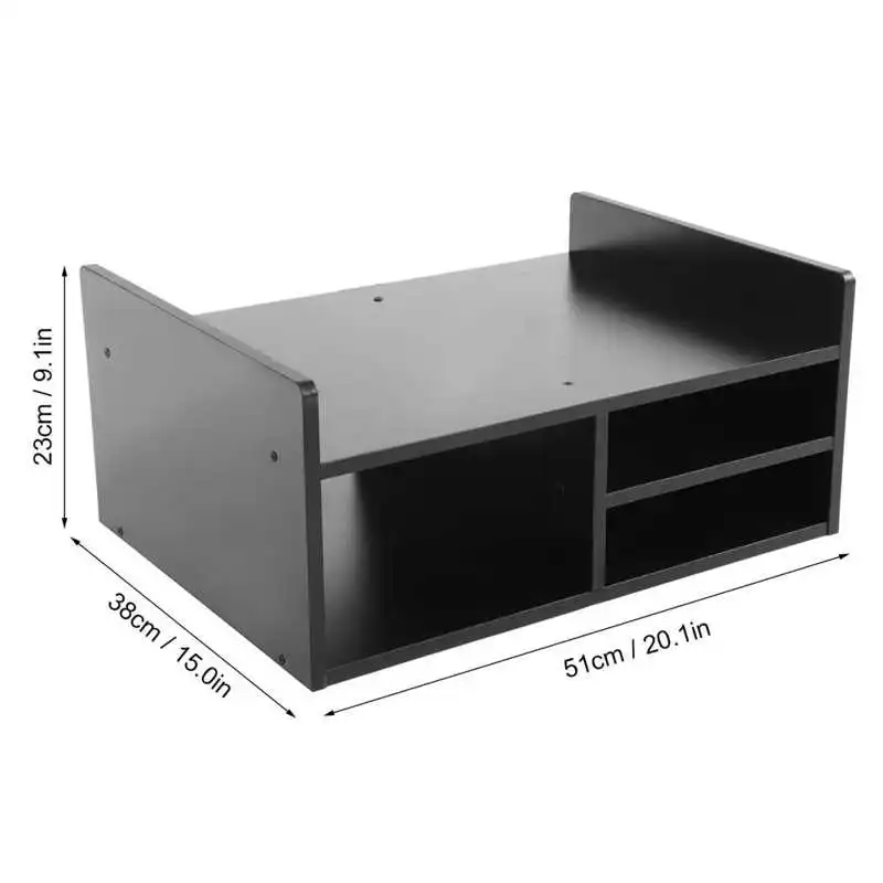 Стойка для монитора настольный органайзер дома и офиса 51x38x23 см 2 уровня 3