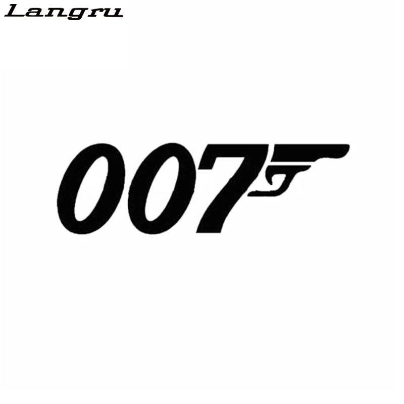 Langru Джеймс Бонд 007 виниловая наклейка автомобильная для Вашего автомобиля