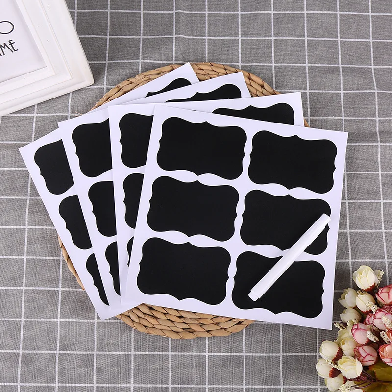 

60/80/120/200 шт., водонепроницаемые Стикеры для банок