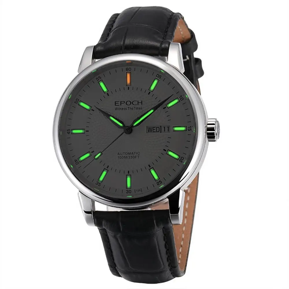Мужские автоматические часы мужские T100 tritium EPOCH Мужская одежда самовзор