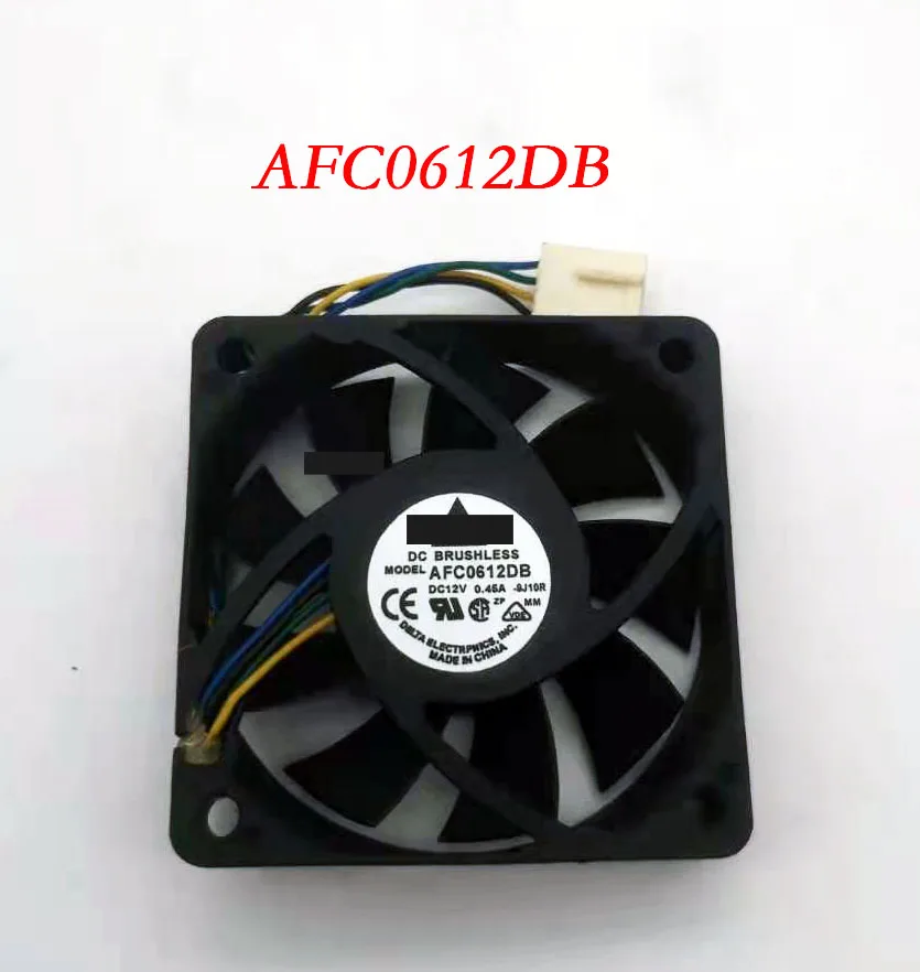 

For DELTA AFC0612DB 9J10R DC 12V 0.45A 60x60x15mm Server Cooling Fan