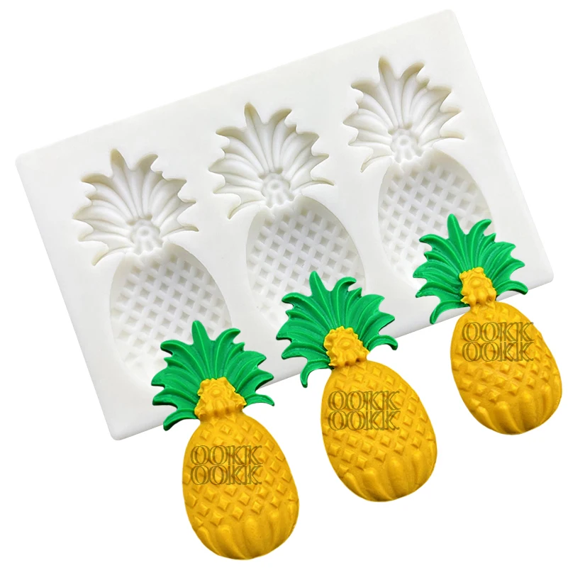

Pineapple Silicone Mold Sugarcraft Chocolate Cupcake Baking Mold Fondant Cake Decorating Tools