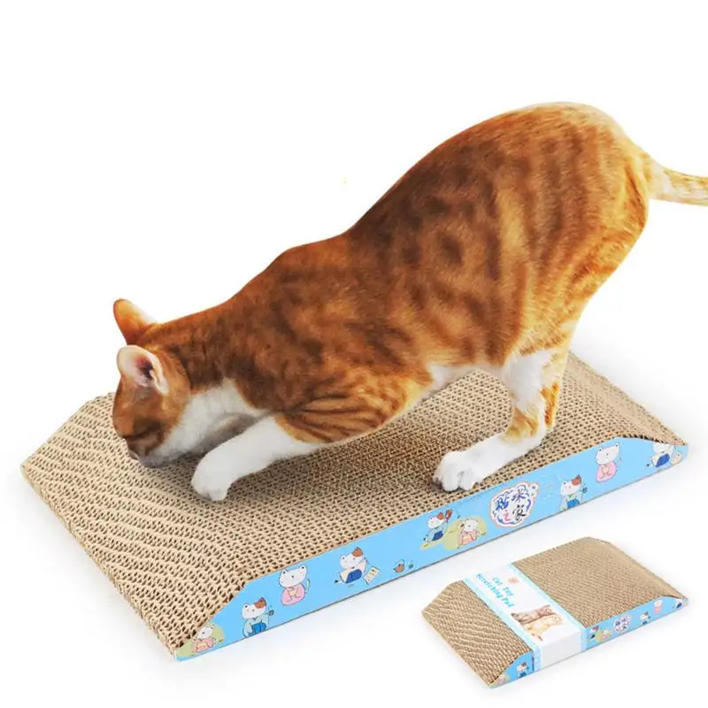 Pet Когтеточка для кошек игровой площадки гофрированные с подарочной кошачья