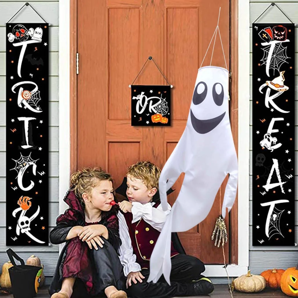 Креативные украшения для Хэллоуина открытый реалистичный принт декоративные