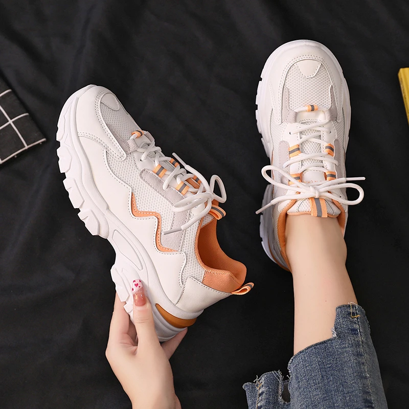 

Summer Sneakers Female Shoe Sport Tennis Shoes Women Light Soft Athletic Shoes Sneakers Men Casual Flats Trail Walking Shoe