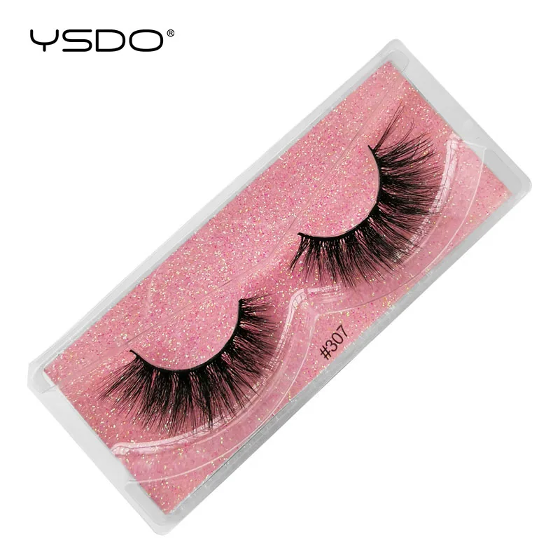 YSDO Lashes 20/30/40/50/100 PCS Mink Eyelashes Wholesale Natural False Extensions Makeup 3D In Bulk Cilios | Красота и здоровье