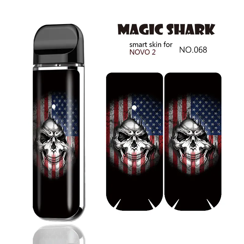 Чехол-наклейка Magic Shark с флагом США Venum Diablo тигром Железный человек пленка для